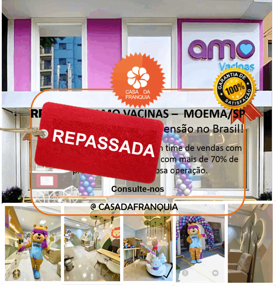 REPASSE –  AMO VACINAS-MOEMA/SP – Reconhecida pela indústria farmacêutica
