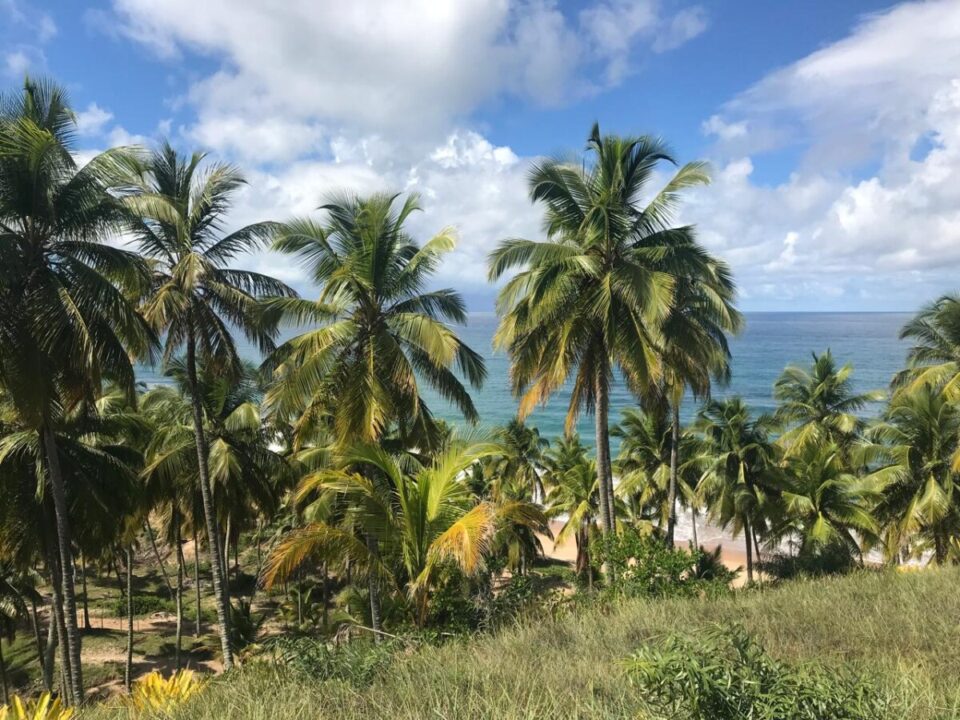 Morro de Taipu de Fora beira-mar