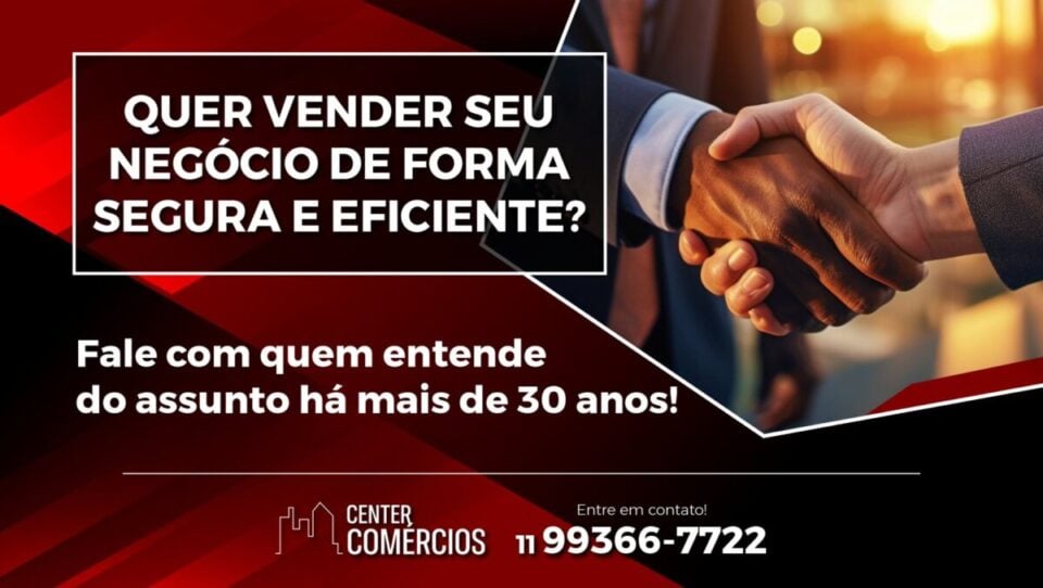 QUER VENDER SEU NEGÓCIO COM CREDIBILIDADE E TRANSPARÊNCIA