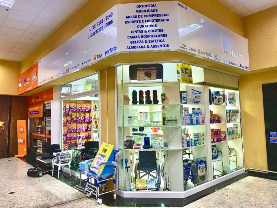 Loja de Material Hospitalar ou Qualquer outra loja de Varejo