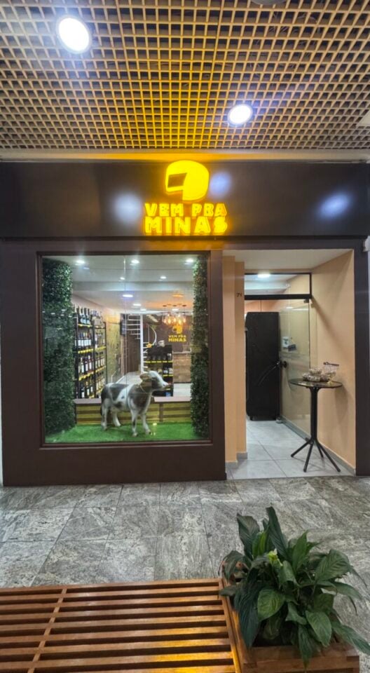 Loja Mineira moderna e aconchegante