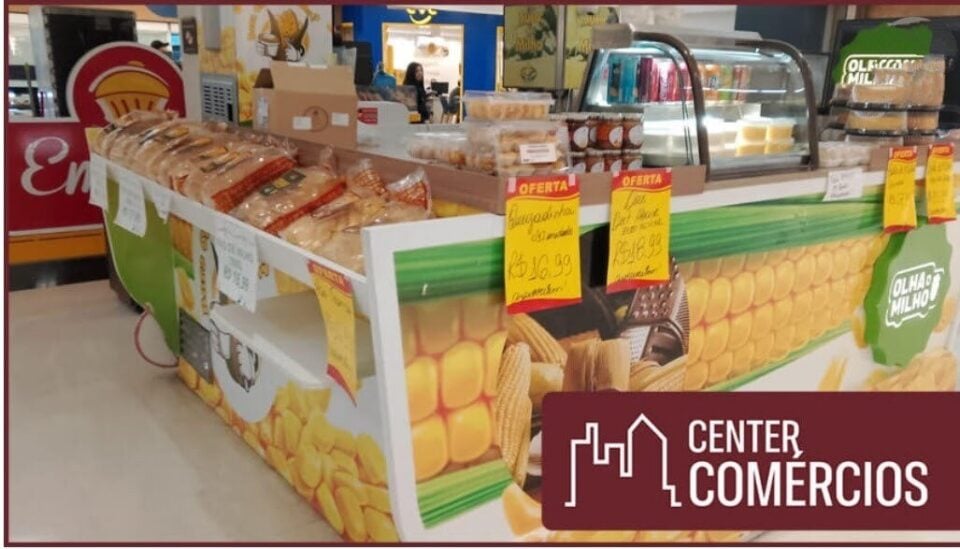 IMPERDÍVEL OPORTUNIDADE QUIOSQUE MILHO DENTRO HIPERMERCADO DE GRANDE PORTE