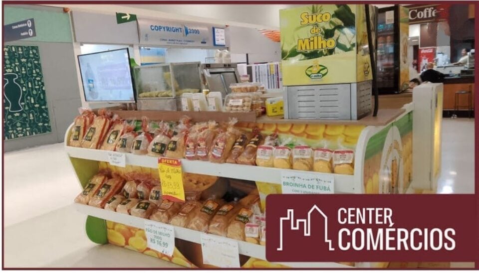 IMPERDÍVEL OPORTUNIDADE QUIOSQUE MILHO DENTRO HIPERMERCADO DE GRANDE PORTE