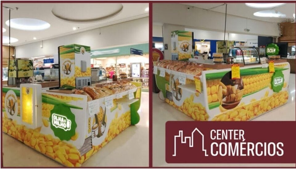 IMPERDÍVEL OPORTUNIDADE QUIOSQUE MILHO DENTRO HIPERMERCADO DE GRANDE PORTE