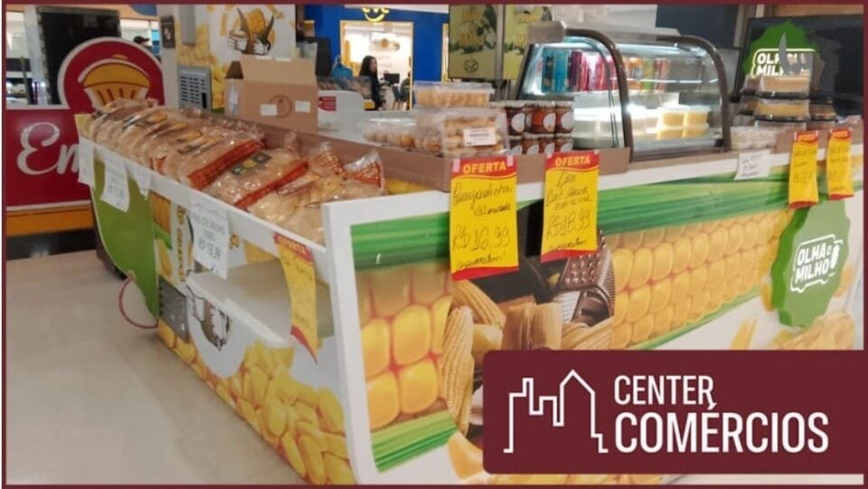 IMPERDÍVEL OPORTUNIDADE QUIOSQUE MILHO DENTRO HIPERMERCADO DE GRANDE PORTE