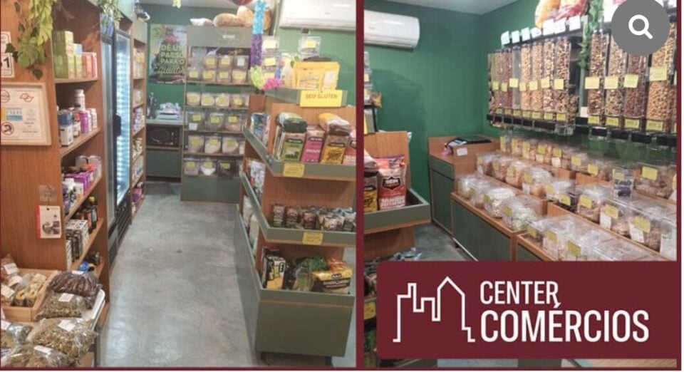 IMPERDÍVEL LOJA DE PRODUTOS NATURAIS SHOPPING LUCRO LÍQUIDO 7000
