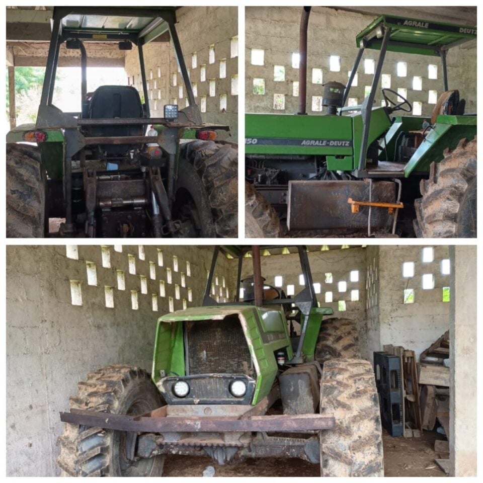 EQUIPAMENTOS AGRÍCOLAS – TRATOR E CHORUMEIRA