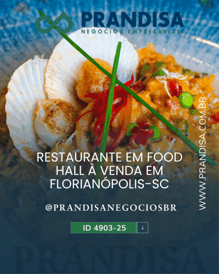 Restaurante em food hall à venda em Florianópolis- SC