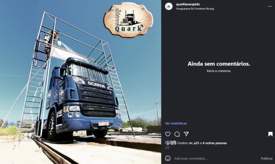 Venda de Lavagem de Caminhões em Funcionamento em Cidade Portuária