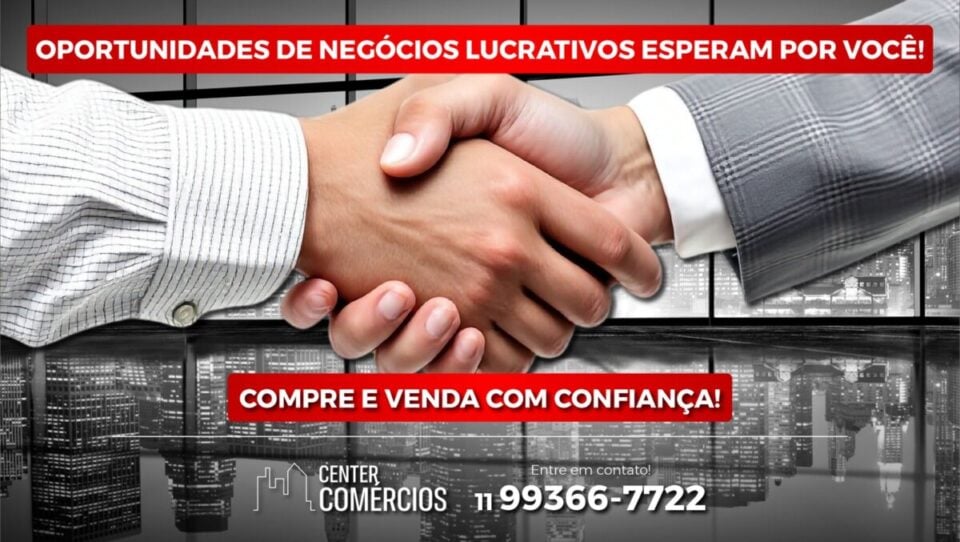 QUER VENDER SUA EMPRESA COMÉRCIO OU INDÚSTRIA FALE CONOSCO