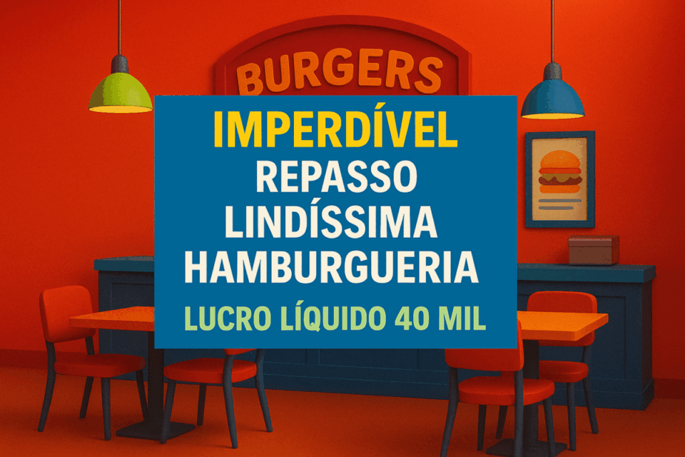 EXCEPCIONAL OPORTUNIDADE  HAMBURGUERIA  REGIAO NOBRE DE SP FATURA 160 MIL