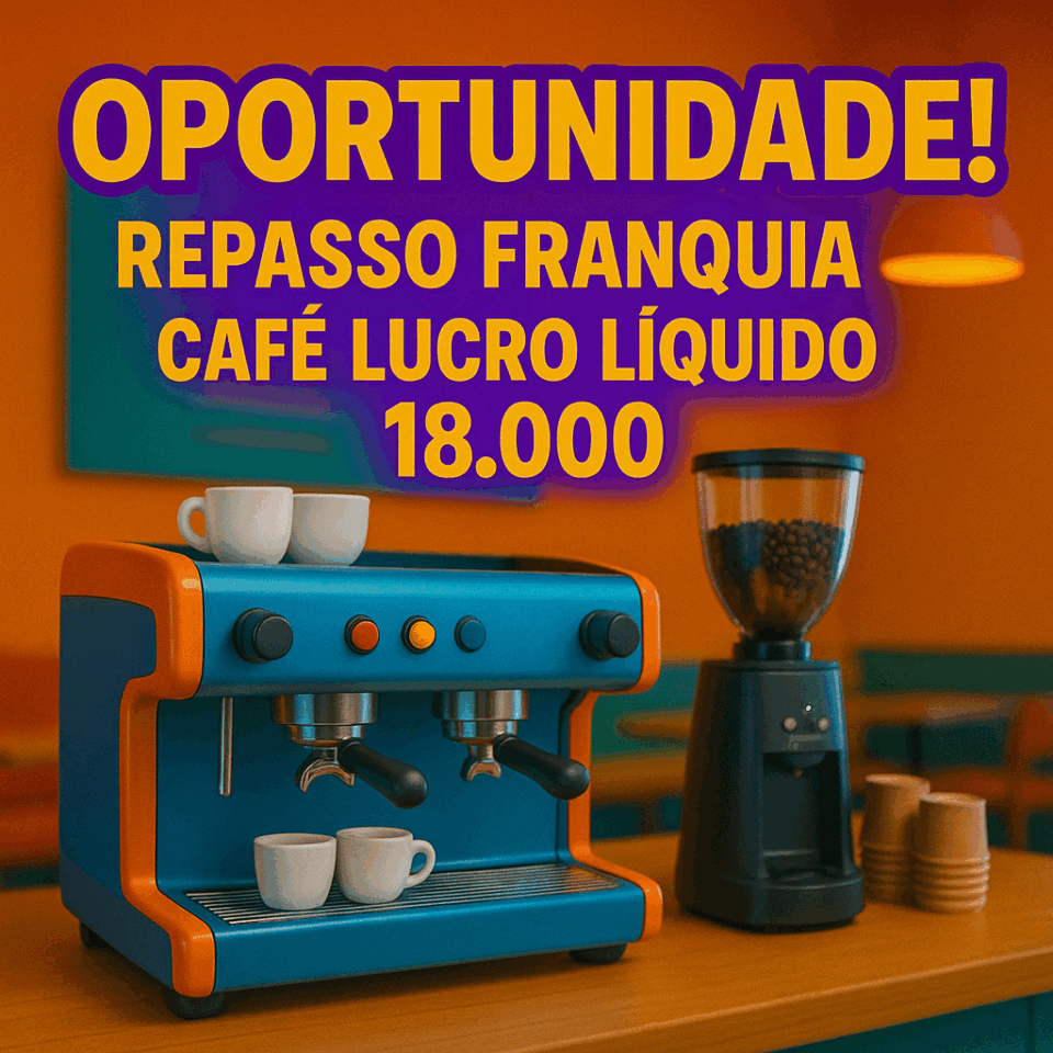 FRANQUIA DE CAFÉ SHOPPING ZONA OESTE