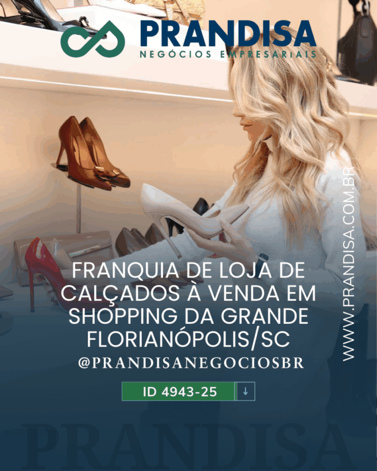 Franquia à venda em Shopping da Grande Florianópolis – SC