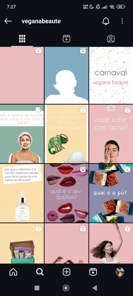 E-commerce de cosméticos veganos