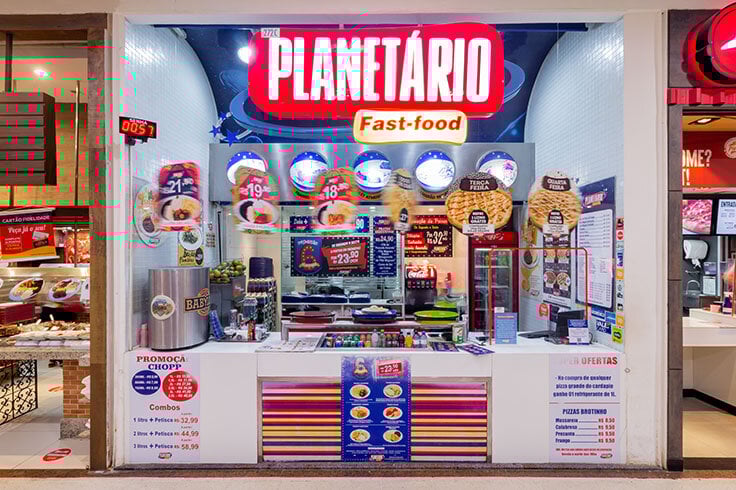 À Venda Loja Planetário Fast Food no Shopping Tacaruna