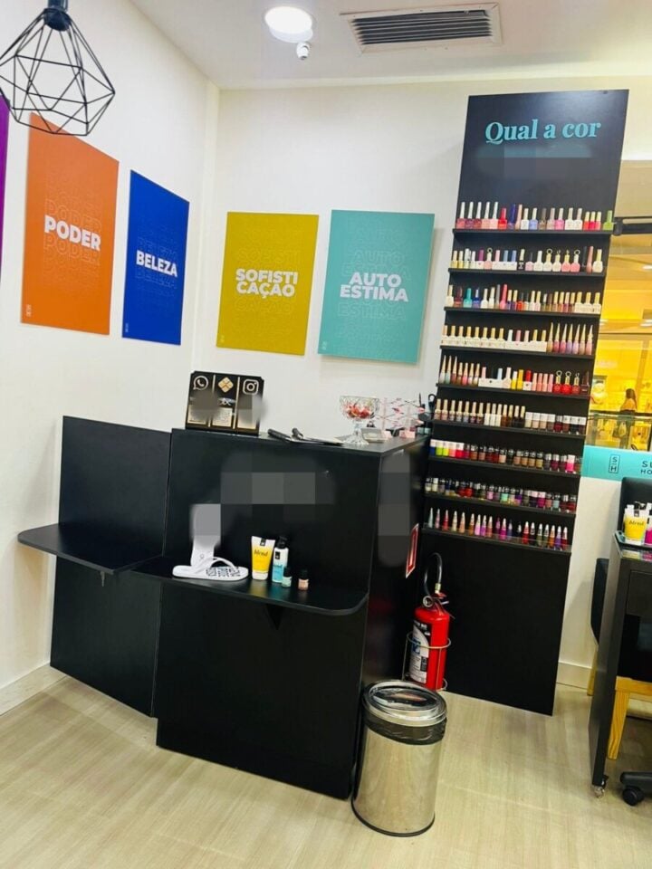 ESMALTERIA EM SHOPPING ZONA SUL-SP
