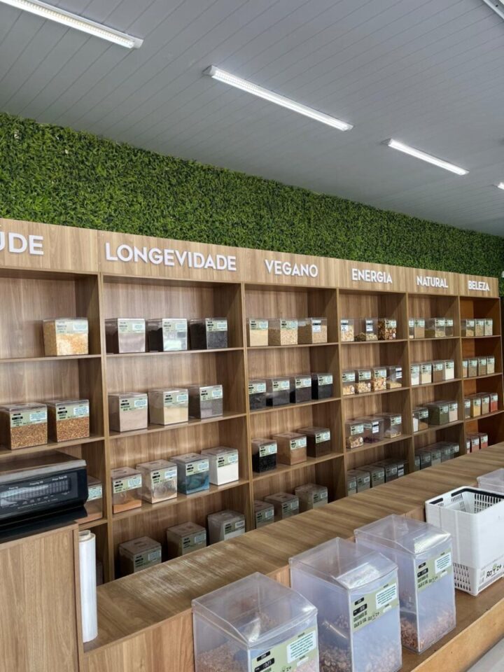 Loja de produtos naturais e suplementos