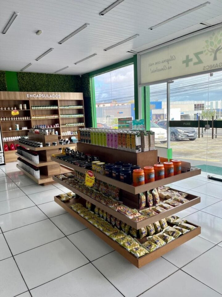 Loja de produtos naturais e suplementos