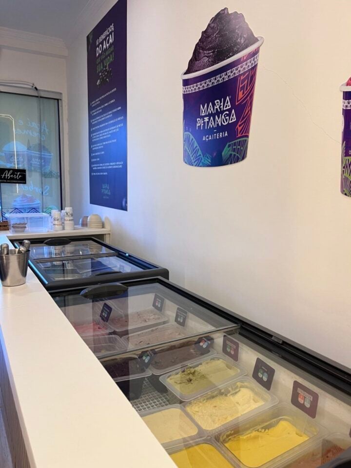 Franquia  loja montada Maria Pitanga Açaiteria e Gelatos