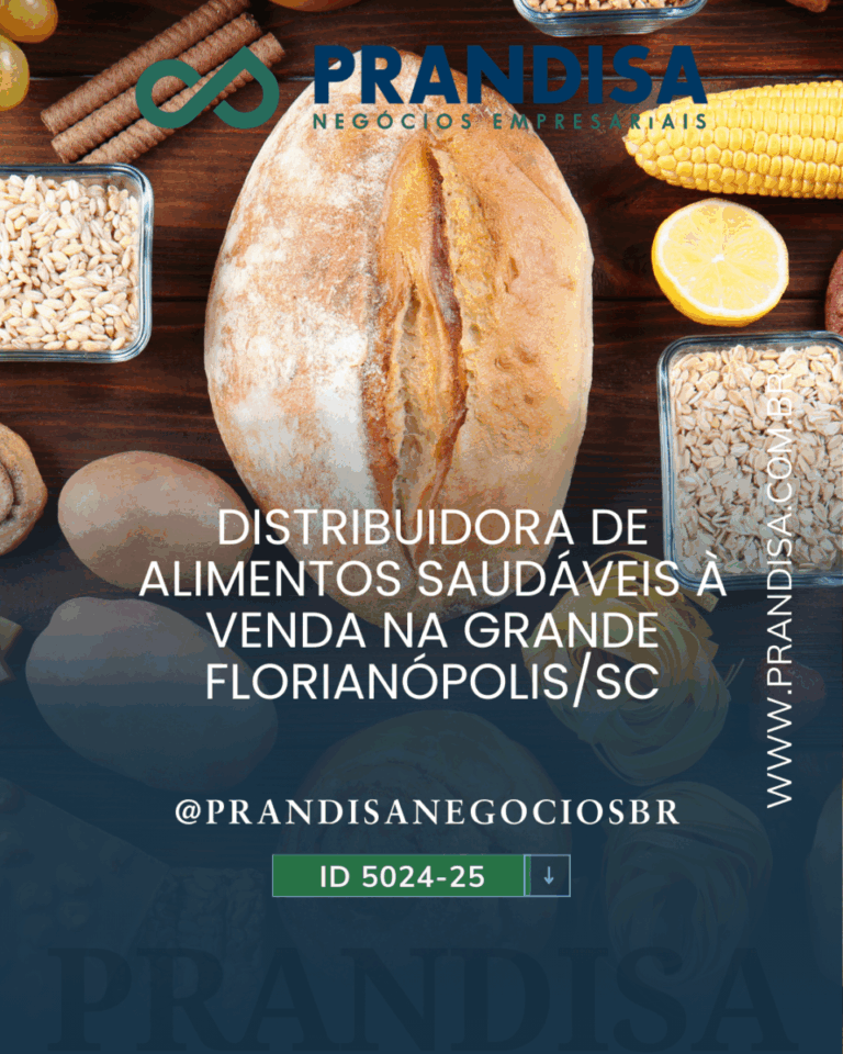 Distribuidora de alimentos saudáveis à venda na Grande Florianópolis -SC