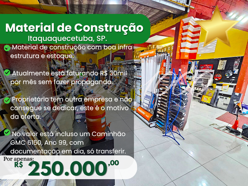 Material de Construção em Itaquaquecetuba, SP Cod 113791