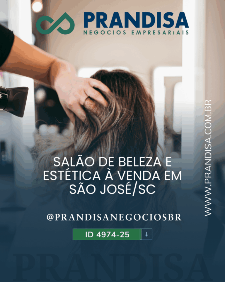 Salão de beleza e estética à venda em São Jo´se na Grande Florianópolis – S