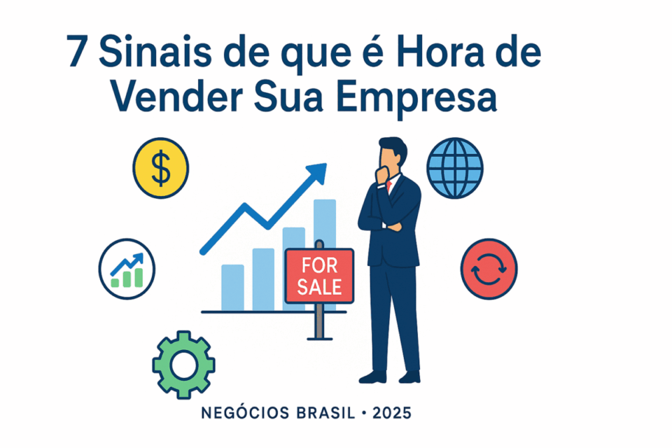 💼 7 sinais de que é hora de vender sua empresa