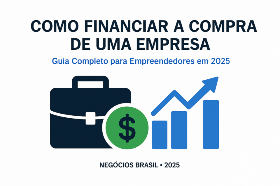 💼 Como Financiar a Compra de uma Empresa: Guia Completo