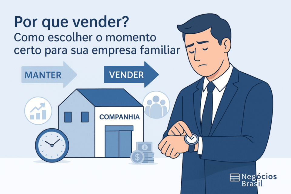 o que considerar antes de vender um negócio familiar