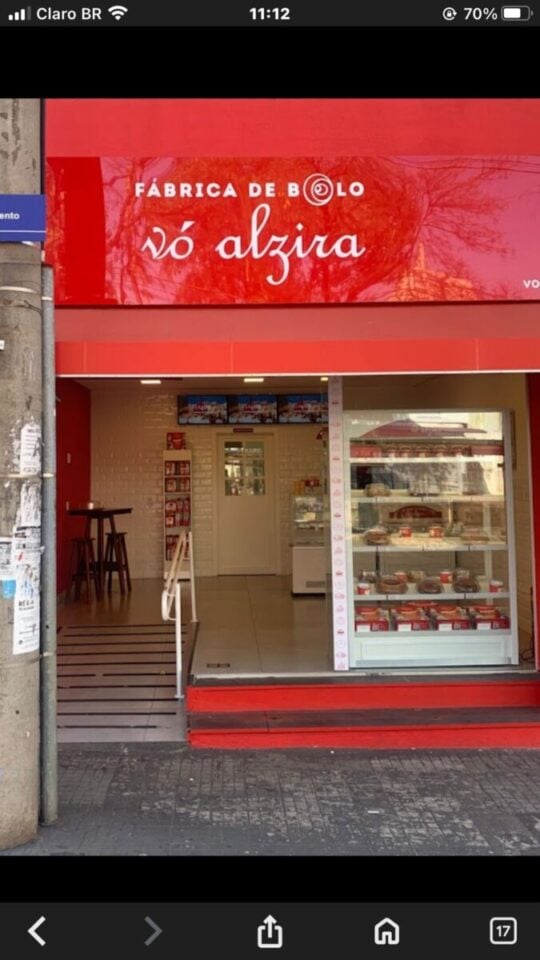 Franquia Fabrica de Bolo Vó Alzira