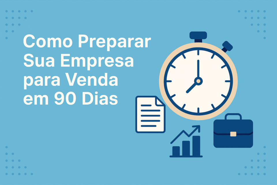 Como Preparar Sua Empresa para Venda em 90 Dias: Guia Completo para Maximizar o Valor