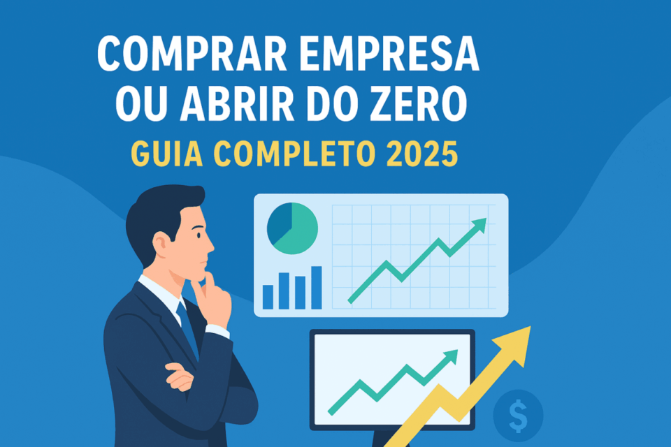 Comprar Empresa ou Abrir do Zero: Qual é Melhor? Guia Completo e Atualizado para Decidir com Segurança em 2025