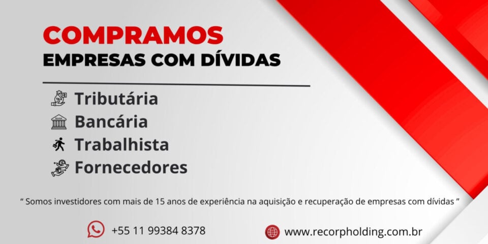 Compramos Fazenda com dividas