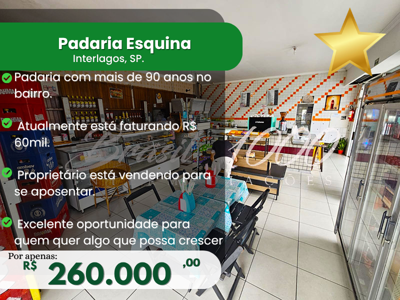Padaria Esquina em Interlagos, SP Cod 113937