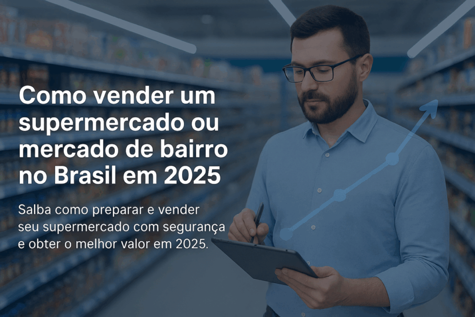 🏪 Como Vender um Supermercado ou Mercado de Bairro no Brasil em 2025