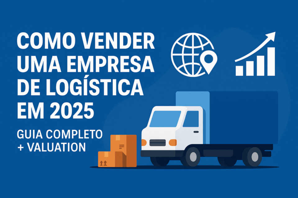 🚚 Como Vender uma Empresa de Logística em 2025 (Transportadora, Courier, Frete): Guia Completo + Valuation