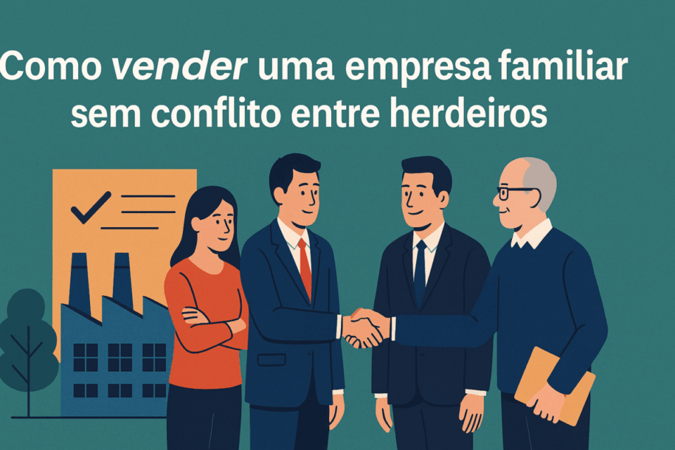 🏠 Como vender uma empresa familiar sem conflito entre herdeiros