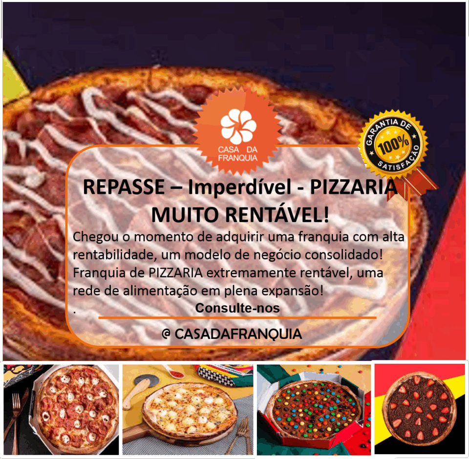 Repasse – Oportunidade Imperdível – PIZZARIA RENTÁVEL – Duque de Caxias/RJ