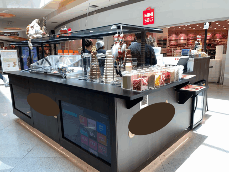 REPASSE – QUIOSQUE FABRÍCA DE CHOCOLATE – SHOPPING METROPOLITANO