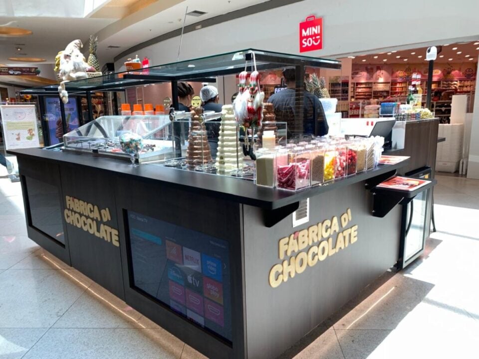 REPASSE – QUIOSQUE FABRÍCA DE CHOCOLATE – SHOPPING METROPOLITANO