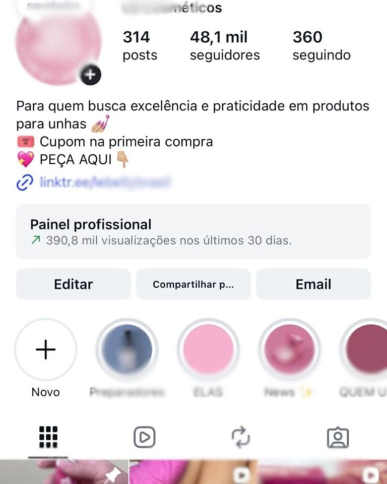 Marca de Cosmético Fábrica, E-commerce, MKTPlace Unhas em Gel