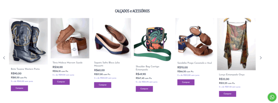 Ecommerce Brechó – Marca Consolidada 100 online