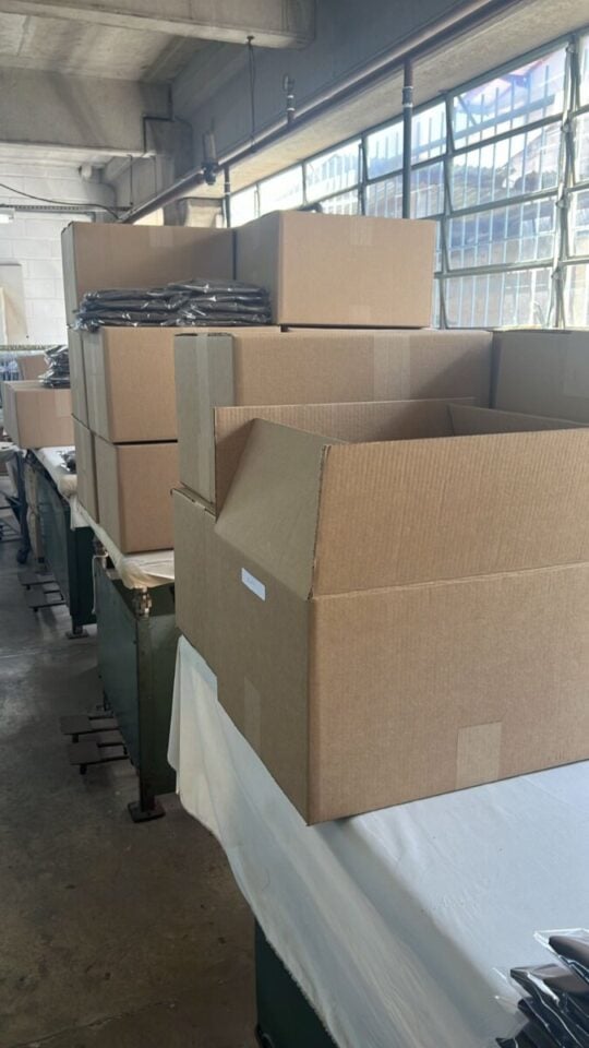 INSPEÇÃO E EMBALAGEM DE CONFECÇÕES