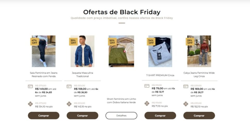 VENDA DE E-COMMERCE COMPLETO – MODA MASCULINA, FEMININA E ACESSÓRIOS EM COU