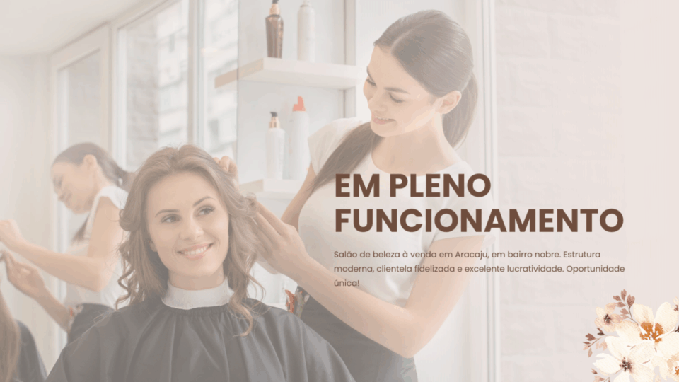 Salão de Beleza de Alto Padrão à Venda em Aracaju