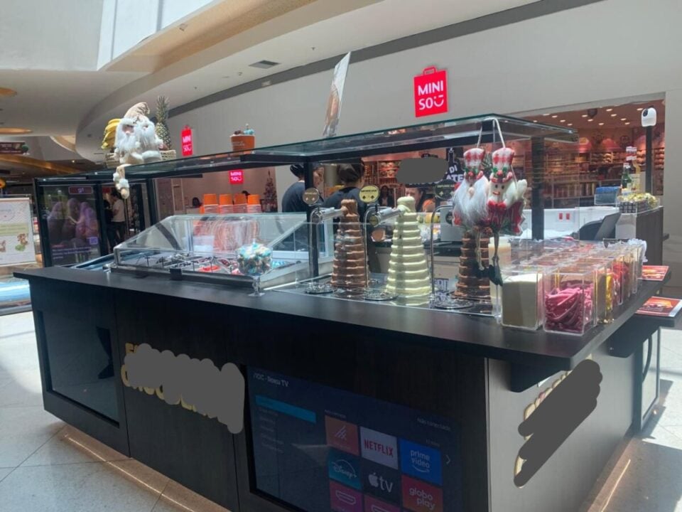 REPASSE – QUIOSQUE FABRÍCA DE CHOCOLATE – SHOPPING METROPOLITANO