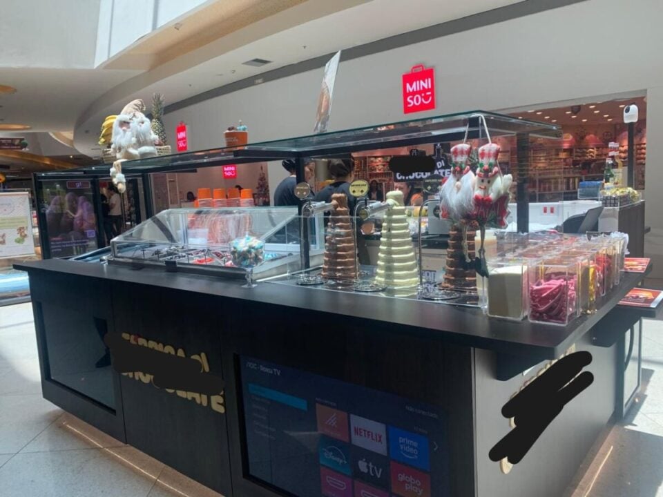 REPASSE – QUIOSQUE FABRÍCA DE CHOCOLATE – SHOPPING METROPOLITANO