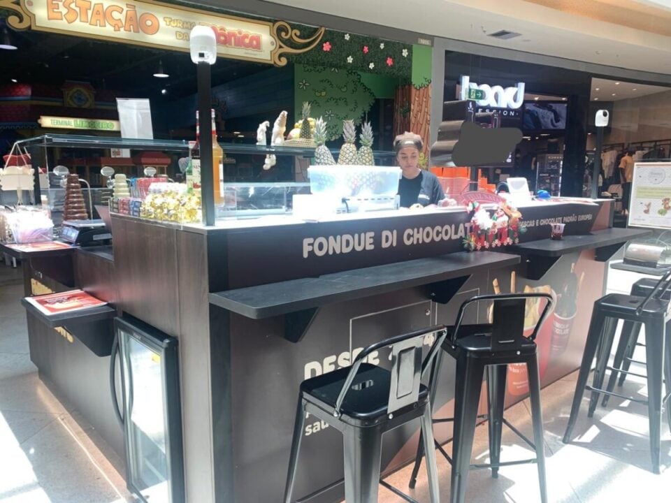 REPASSE – QUIOSQUE FABRÍCA DE CHOCOLATE – SHOPPING METROPOLITANO