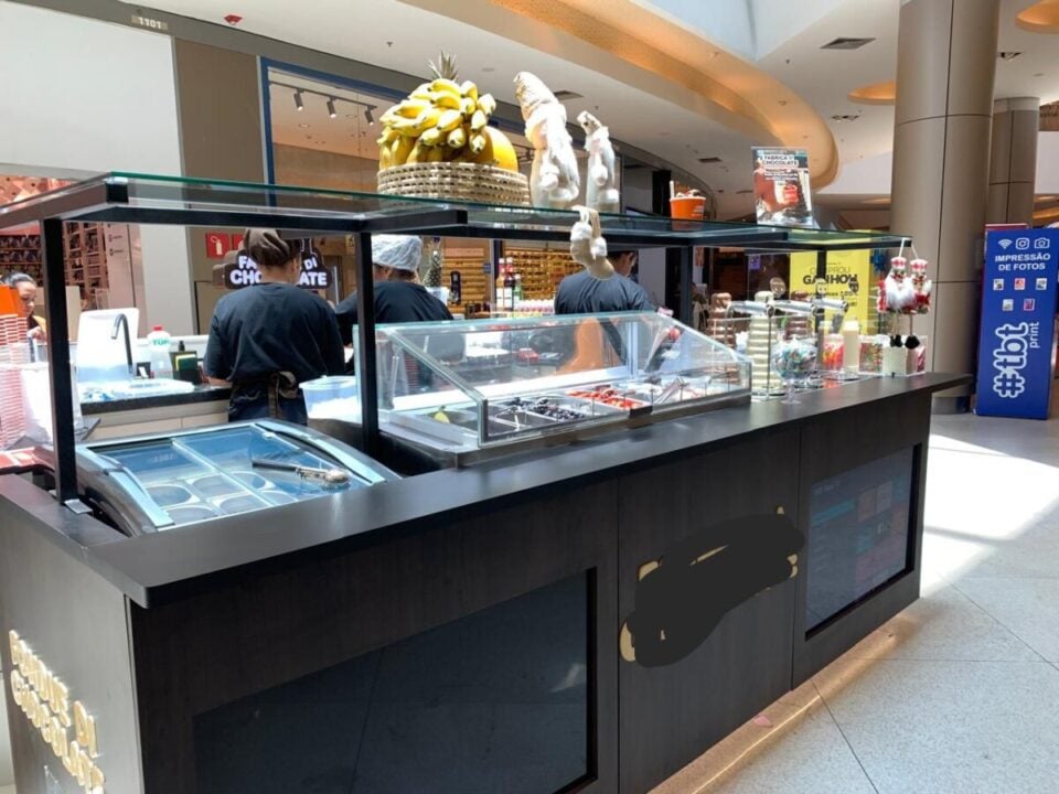 REPASSE – QUIOSQUE FABRÍCA DE CHOCOLATE – SHOPPING METROPOLITANO