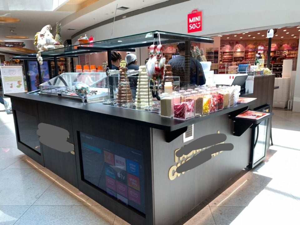 REPASSE – QUIOSQUE FABRÍCA DE CHOCOLATE – SHOPPING METROPOLITANO